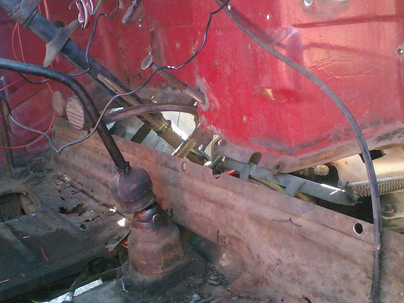 “Big-ass holes through the firewall,” as described rather accurately by the owner.